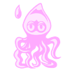 Cute Pink Squidlet