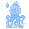 Cute Blue Squidlet