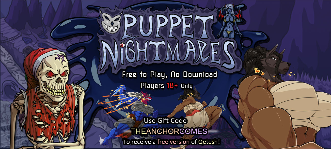 Adventure with sexy monster girls and furries in a creepy adventure at Puppet Nightmares.